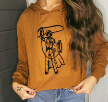 Load image into Gallery viewer, The Rodeo Man Cropped Hoodie
