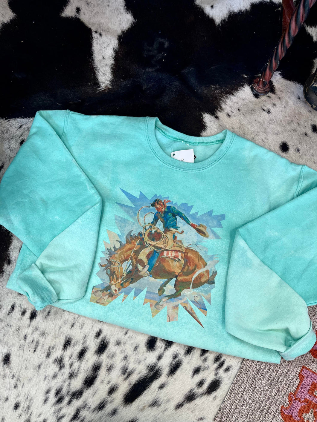 The Vintage Cowboy Sweatshirt – CalfCreekBoutique